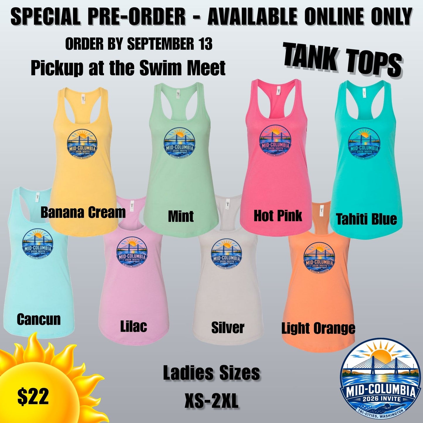 Mid-Columbia Invite 2026 Ladies Tank