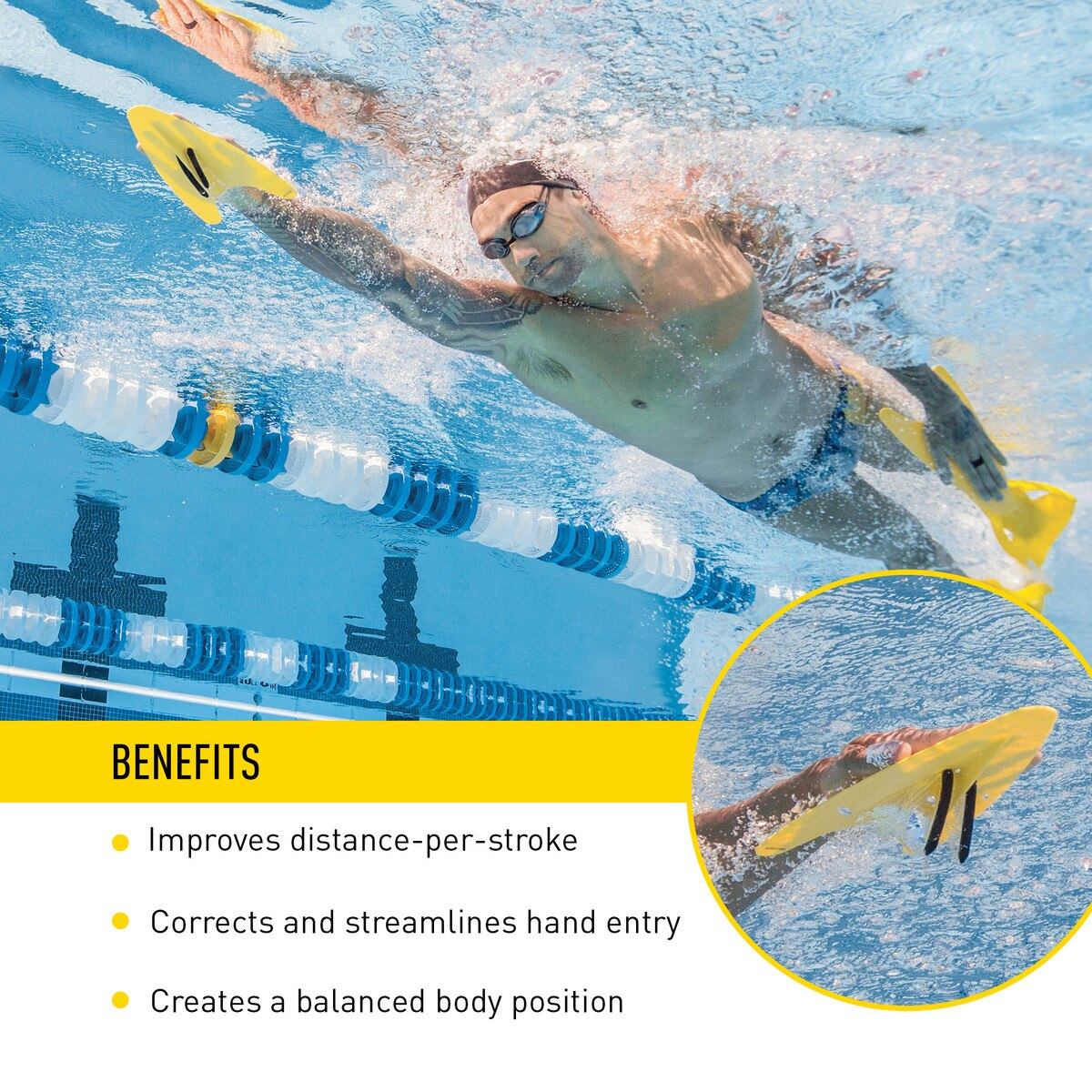 Finis Freestyler Paddles JR