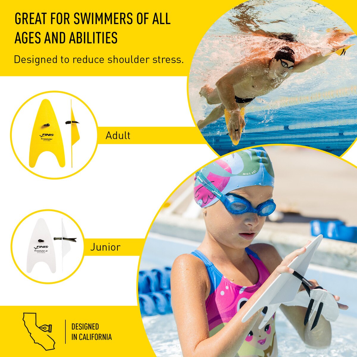 Finis Freestyler Paddles JR
