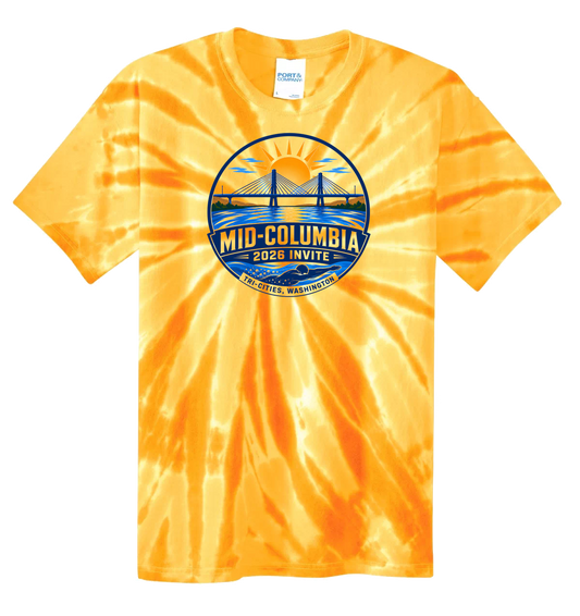 Mid-Columbia Invite 2026 Tie Dye Tee