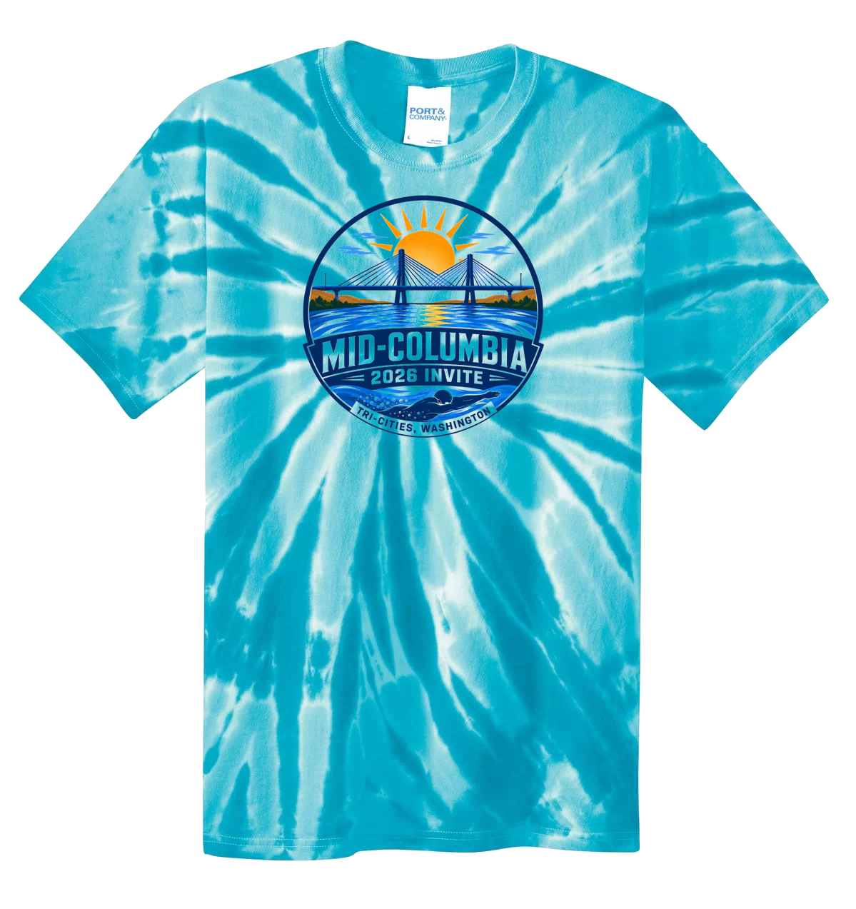 Mid-Columbia Invite 2026 Tie Dye Tee