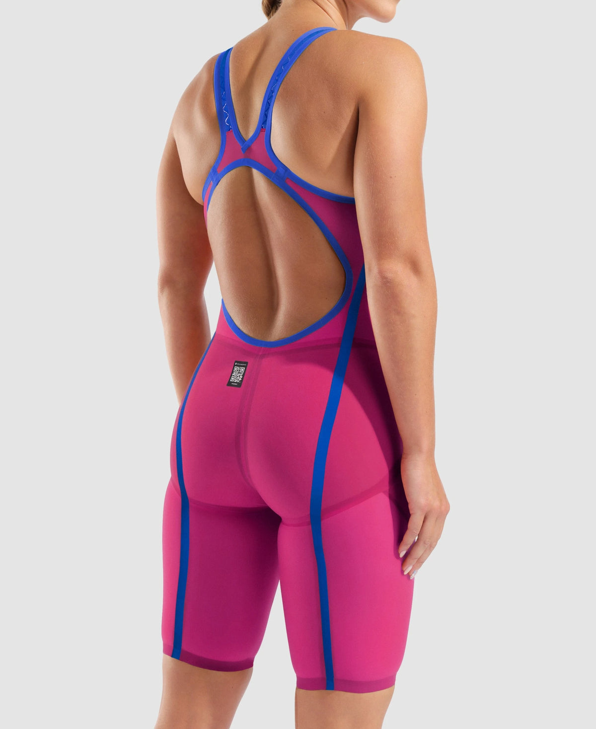 Arena Women's Powerskin Veloce Open Back Tech Suit - Limited Edition Violet Surge
